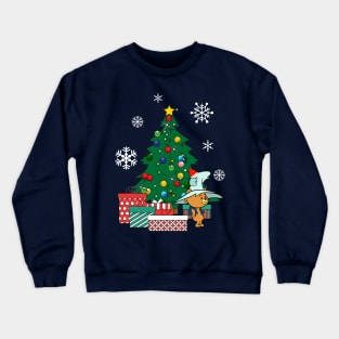 Shag Rugg Around The Christmas Trees Hillbilly Bears Crewneck Sweatshirt